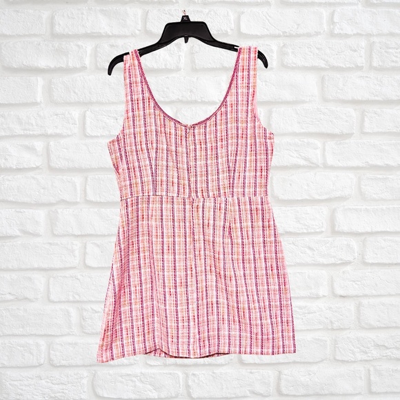 Pink Tweed Mini Dress - Picture 2 of 3